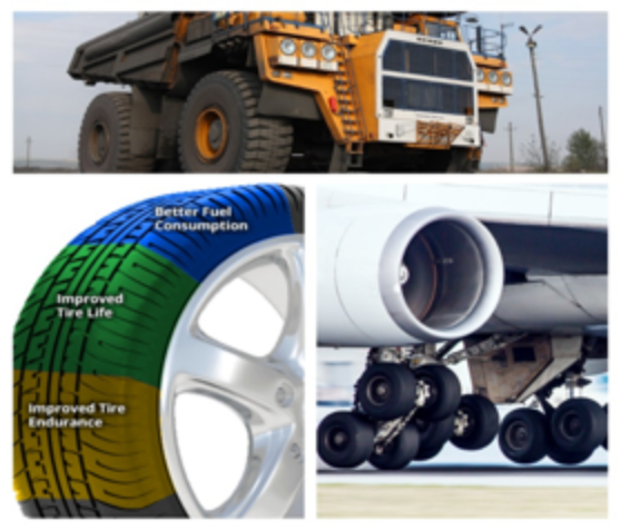 TIRE FILLING WITH NITROGEN GAS (AUTOMOTIVES, MINE TRUCKS & AIRCRAFTS)