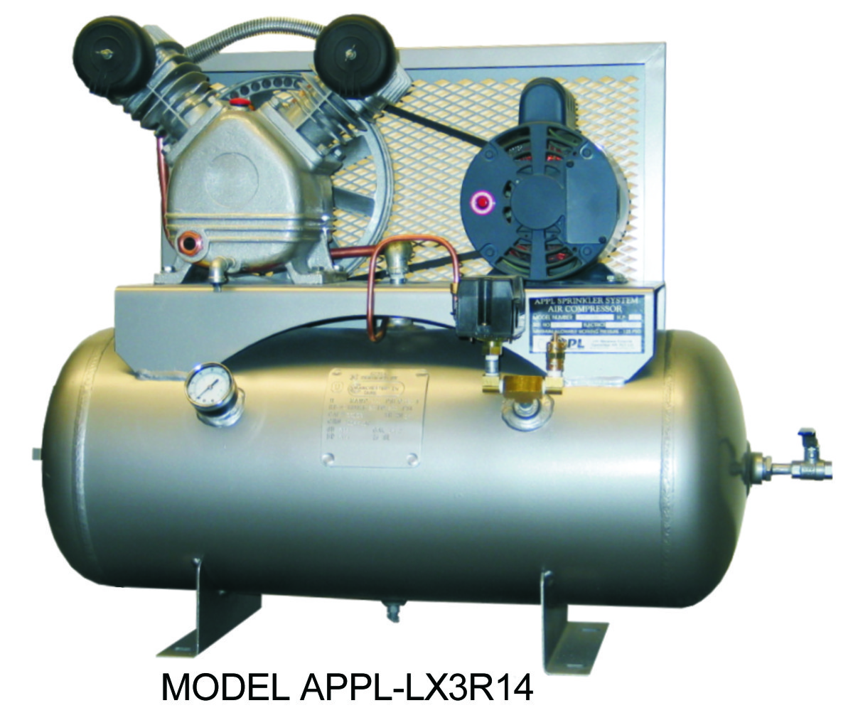 Lubricated Sprinkler Air Compressor_Model APPL-JL3R30H
